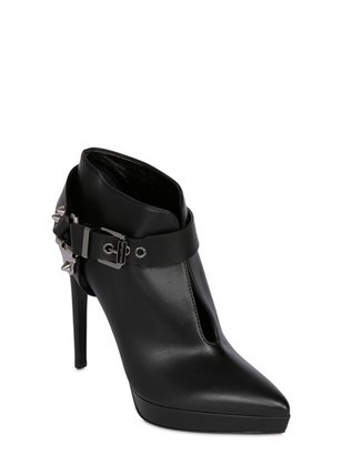 Sergio Rossi 120mm Calf Belted Boots
