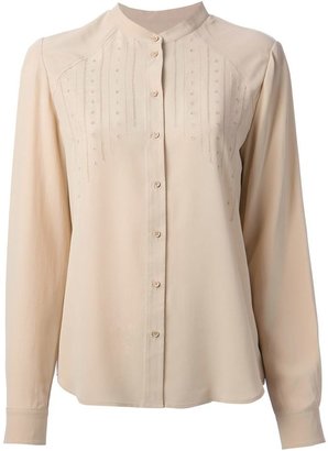 Vanessa Bruno perforated detail blouse