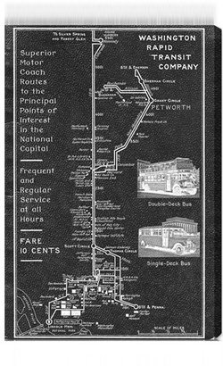 Oliver Gal 'Washington D.C. Rapid Transit 1927' Wall Art