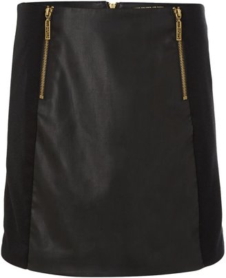 Biba Faux leather mini skirt