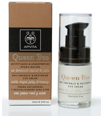 Apivita Queen Bee Anti Wrinkle & Restoring Eye Cream by