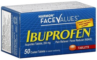 Harmon Face Values 50-Count Ibuprofen 200 Mg Tablets