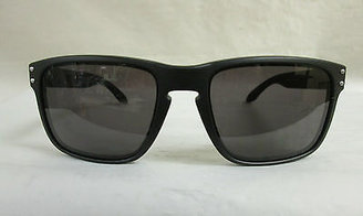 Oakley New Authentic Holbrook Sunglasses Matte Black / Warm Grey...NIB