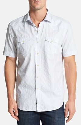 Tommy Bahama 'The Good, the Bad and the Dobby' Island Modern Fit Cotton Camp Shirt