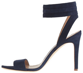 J.Crew Suede ankle-cuff sandals