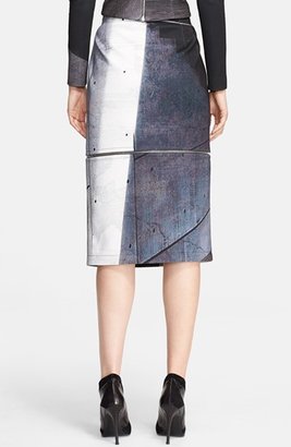 Yigal Azrouel Print Adjustable Length Skirt