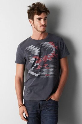 American Eagle Outfitters Black Bold Graphic T-Shirt