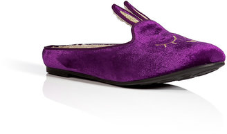 Marc by Marc Jacobs Velvet Bunny Scuffs