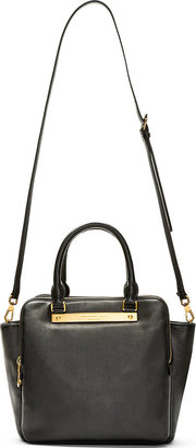 Marc by Marc Jacobs Black Leather Goodbye Columbus BB Tote