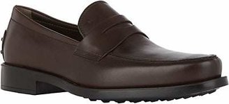 Tod's Men's Boston Leather Penny Loafers - Brown