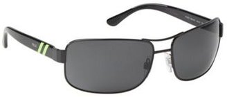 Polo Ralph Lauren Black aviator style sunglasses