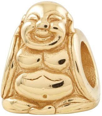 Prerogatives 14K Yellow Gold-Plated Sterling Buddha Bead