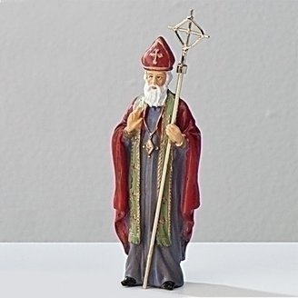 St Nicholas Blessed By Pope Francis St Saint About 4 Inches Patron Saint of Children and Brides