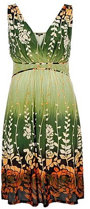 Samya Floral Print Maxi Dress
