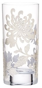 Marchesa By Lenox by Lenox Painted Camellia Highball Glass