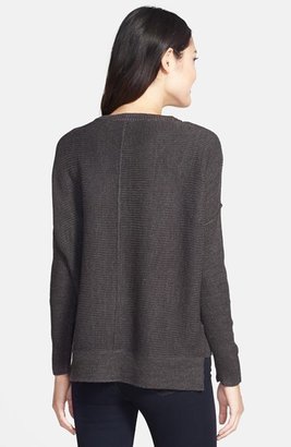 RD Style High/Low Dolman Sleeve Ribbed Sweater