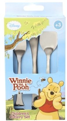 Disney Winnie the Pooh 3-Piece Childrens Cutlery Set
