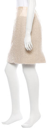 Louis Vuitton Mohair Blend Skirt