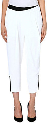 Helmut Lang Origami cropped trousers