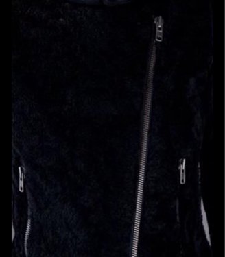 IRO Black Leather Coat