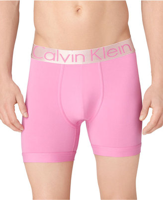 Calvin Klein Underwear Calvin Klein Men's Underwear, Steel Microfiber Boxer Brief U2719
