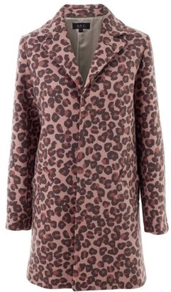 A.P.C. Leopard print coat