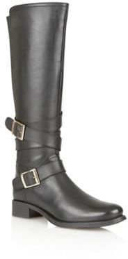 Ravel Black 'Hawaii' leather knee high riding boots
