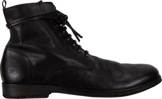 Marsèll Men's Wraparound Lace-Up Boots-Black