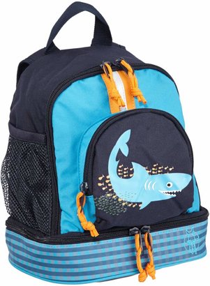 Lassig Kids Cute Backpack for Pre-School or Kindergarten with chest strap, name badge and drink bottle holder