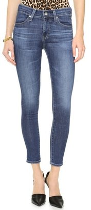 AG Adriano Goldschmied The Farrah High Rise Skinny Crop Jeans