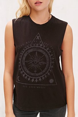 Truly Madly Deeply Eye Of Fortune Muscle Tee