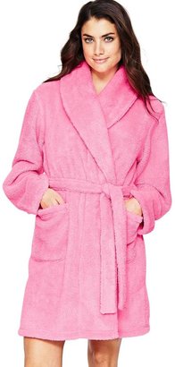 Sorbet Short Well Soft Dressing Gown - Neon Pink
