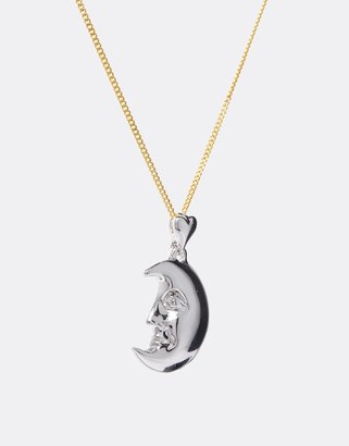 A. J. Morgan Bill Skinner Exclusive For ASOS Moon Necklace