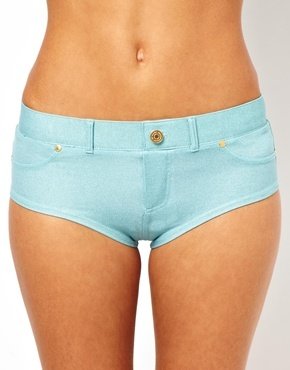 Marc by Marc Jacobs Demi Hipster Bottom - powderblue