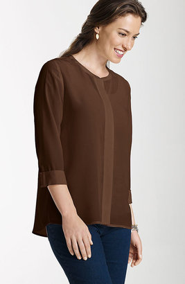 J. Jill Easy silk pullover blouse