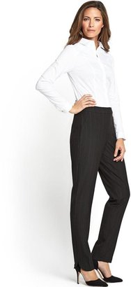 Savoir Confident Curves Straight Leg Trousers With Tummy Control Shaping Panel