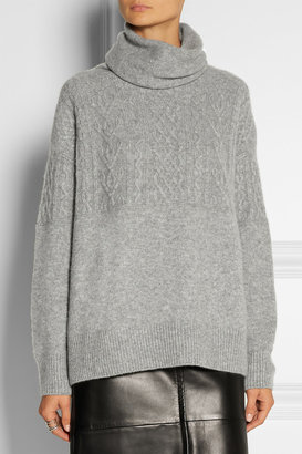 The Row Carrington cashmere and silk-blend sweater