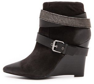Joe's Jeans Andy Studded Wedge Booties