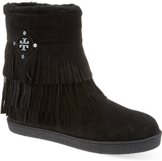 Tory Burch Collins Suede Booties - for Women