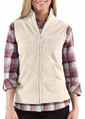 Carhartt Women's Boyne Vest Fleece Zip Front Hooded