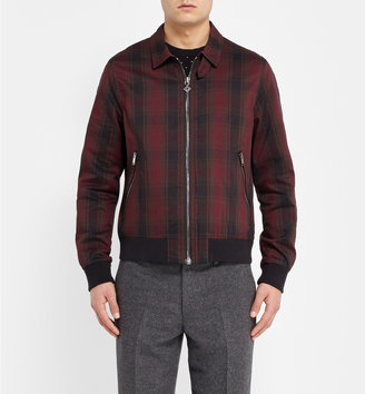 Marc by Marc Jacobs Lightweight Check Cotton-Blend Jacket
