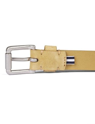 Peter Werth Airdrie suede and leather belt