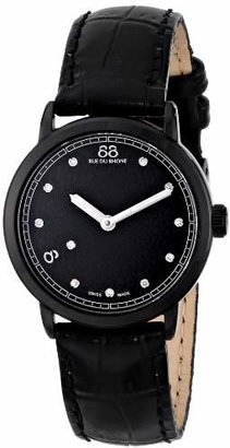 88 Rue du Rhone Women's 87WA120001 Analog Display Swiss Quartz Black Watch
