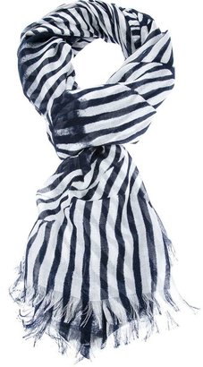 Stella McCartney stripe print scarf