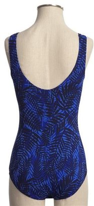 Dolfin Ocean Aquashape Swimsuit - UPF 50+, Conservative Scoop Back (For Women)