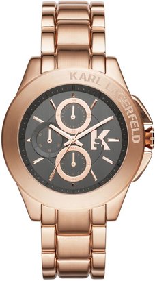 Karl Lagerfeld Paris KL1410 Energy Rose Gold Bracelet Watch