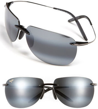 Maui Jim 'Nakalele' PolarizedPlus®2 Rimless 64mm Sunglasses