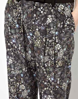 Emma Cook Silk Mix Trousers