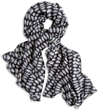 Chico's Tina Etched Dot Scarf