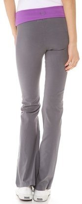 So Low SOLOW Fold Over Boot Cut Pants